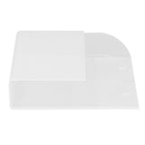 Acrylic Remote Control Holder Simple Wall Mount Media Organizer Transparent Cosmetics Stand2 Cell
