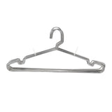 10pcs Clothes Hangers Stainless Steel Heavy Duty Prevent Slip Space Saving Coat Drying Hangers