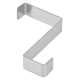 10Pcs Stainless Steel Cabinet Door Hook Waterproof Z Shaped Reversible Door Hanger for Kitchen Apartment