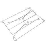 Stainless Steel Magic Pants Hangers Foldable Multifunctional Space Saving Slacks Hangers for Pants Clothes