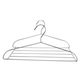 Stainless Steel Magic Pants Hangers Foldable Multifunctional Space Saving Slacks Hangers for Pants Clothes - Extra Image