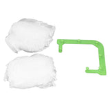 Hanging Net Drain Basket Fine Net Triangular Sink Garbage Storage Rack for Kitchen Garbage