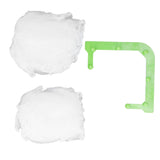 Hanging Net Drain Basket Fine Net Triangular Sink Garbage Storage Rack for Kitchen Garbage - Front View