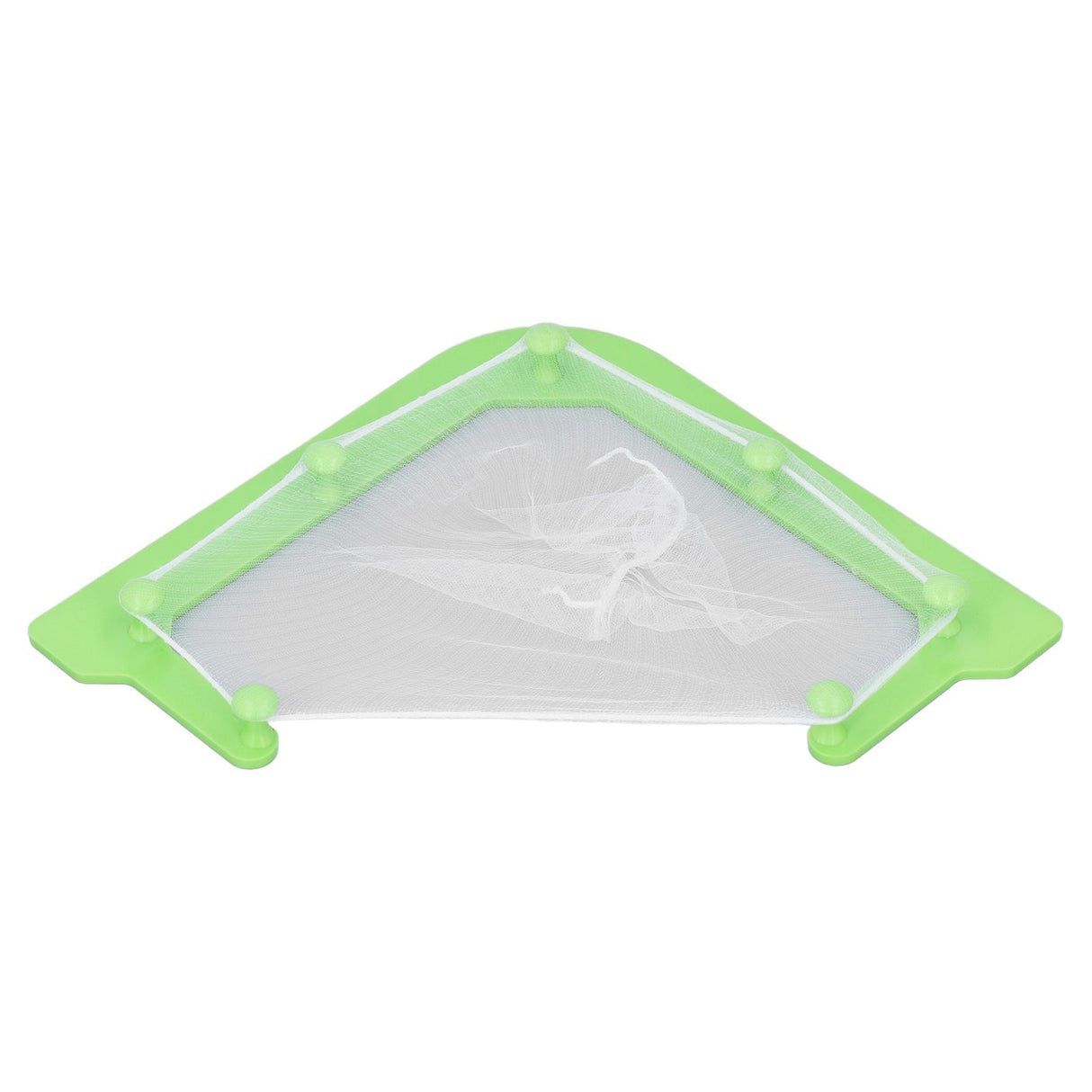Hanging Net Drain Basket Fine Net Triangular Sink Garbage Storage Rack for Kitchen Garbage