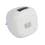 LED Night Light Rechargeable Children's Bedroom Bedside Desk Lamp Household Supplies 4w Remote Control 3 Color Clock