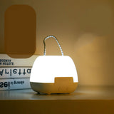 LED Night Light Rechargeable Children's Bedroom Bedside Desk Lamp Household Supplies 4w Remote Control 3 Color Clock - Extra Image