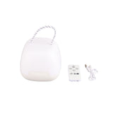 LED Night Light Rechargeable Children's Bedroom Bedside Desk Lamp Household Supplies 4w Remote Control 3 Color Without Clock