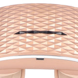 Neck Massager Relieve Muscle Pain Portable Rechargeable Kneading Hot Compress Neck Massager for Home Use Gold