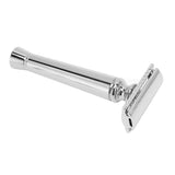 Vintage Razors High Safety Ergonomic Handle Anti Rust Classic Manual Shaver for Men Home Barber Salon Travelling Gifts 3 - Close-Up Angle