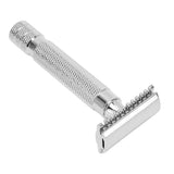 Vintage Razors High Safety Ergonomic Handle Anti Rust Classic Manual Shaver for Men Home Barber Salon Travelling Gifts 4 - Top-Down View
