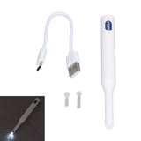 Wireless Otoscope 2.4Ghz Wireless 360 Degrees Wide Angle Lens 20fps CMOS Type C Charging Ear Scope for Home Hospital A - Extra Image