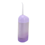 Electric Oral Irrigator 3 Modes High Frequency Pulse IPX7 Waterproof Portable Dental Oral Irrigator Teeth Cleaner Purple