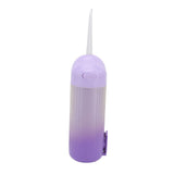 Electric Oral Irrigator 3 Modes High Frequency Pulse IPX7 Waterproof Portable Dental Oral Irrigator Teeth Cleaner Purple