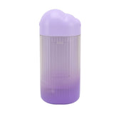 Electric Oral Irrigator 3 Modes High Frequency Pulse IPX7 Waterproof Portable Dental Oral Irrigator Teeth Cleaner Purple - Rear View