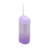 Electric Oral Irrigator 3 Modes High Frequency Pulse IPX7 Waterproof Portable Dental Oral Irrigator Teeth Cleaner Purple - Extra Image