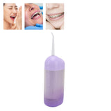 Electric Oral Irrigator 3 Modes High Frequency Pulse IPX7 Waterproof Portable Dental Oral Irrigator Teeth Cleaner Purple - Extra Image