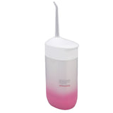 Electric Oral Irrigator Portable Telescopic High Pressure Water Teeth Cleaner Picks Teeth Cleaning Remove Tartar White - Side View