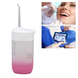 Electric Oral Irrigator Portable Telescopic High Pressure Water Teeth Cleaner Picks Teeth Cleaning Remove Tartar White