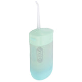Electric Oral Irrigator Portable Telescopic High Pressure Water Teeth Cleaner Picks Teeth Cleaning Remove Tartar Green