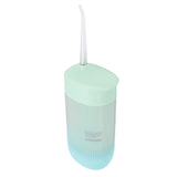 Electric Oral Irrigator Portable Telescopic High Pressure Water Teeth Cleaner Picks Teeth Cleaning Remove Tartar Green - Rear View