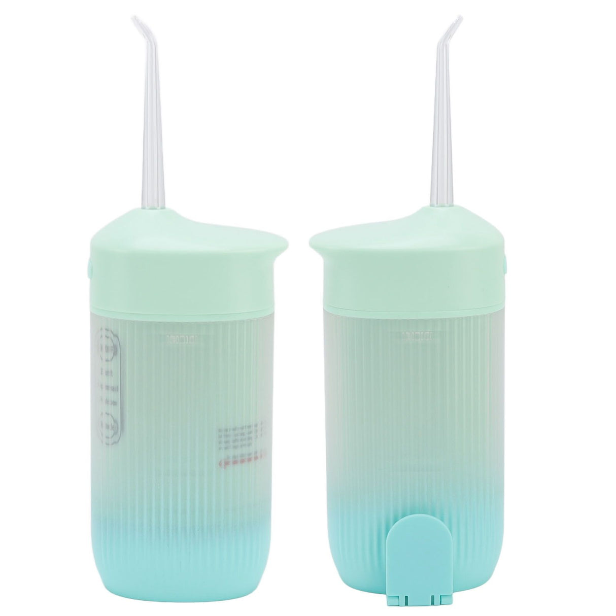 Electric Oral Irrigator Portable Telescopic High Pressure Water Teeth Cleaner Picks Teeth Cleaning Remove Tartar Green