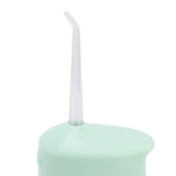 Electric Oral Irrigator Portable Telescopic High Pressure Water Teeth Cleaner Picks Teeth Cleaning Remove Tartar Green
