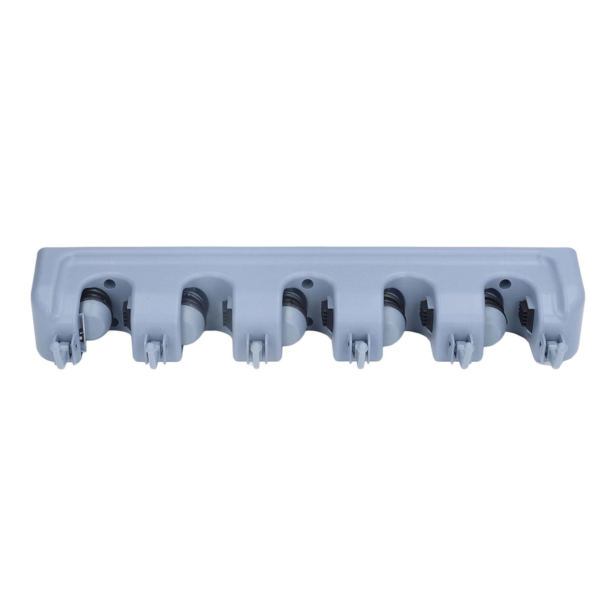 Mop Broom Holder Multifunctional Space Saving Broom Wall Mounted Rack for Kitchen Bathroom Garden Garage A