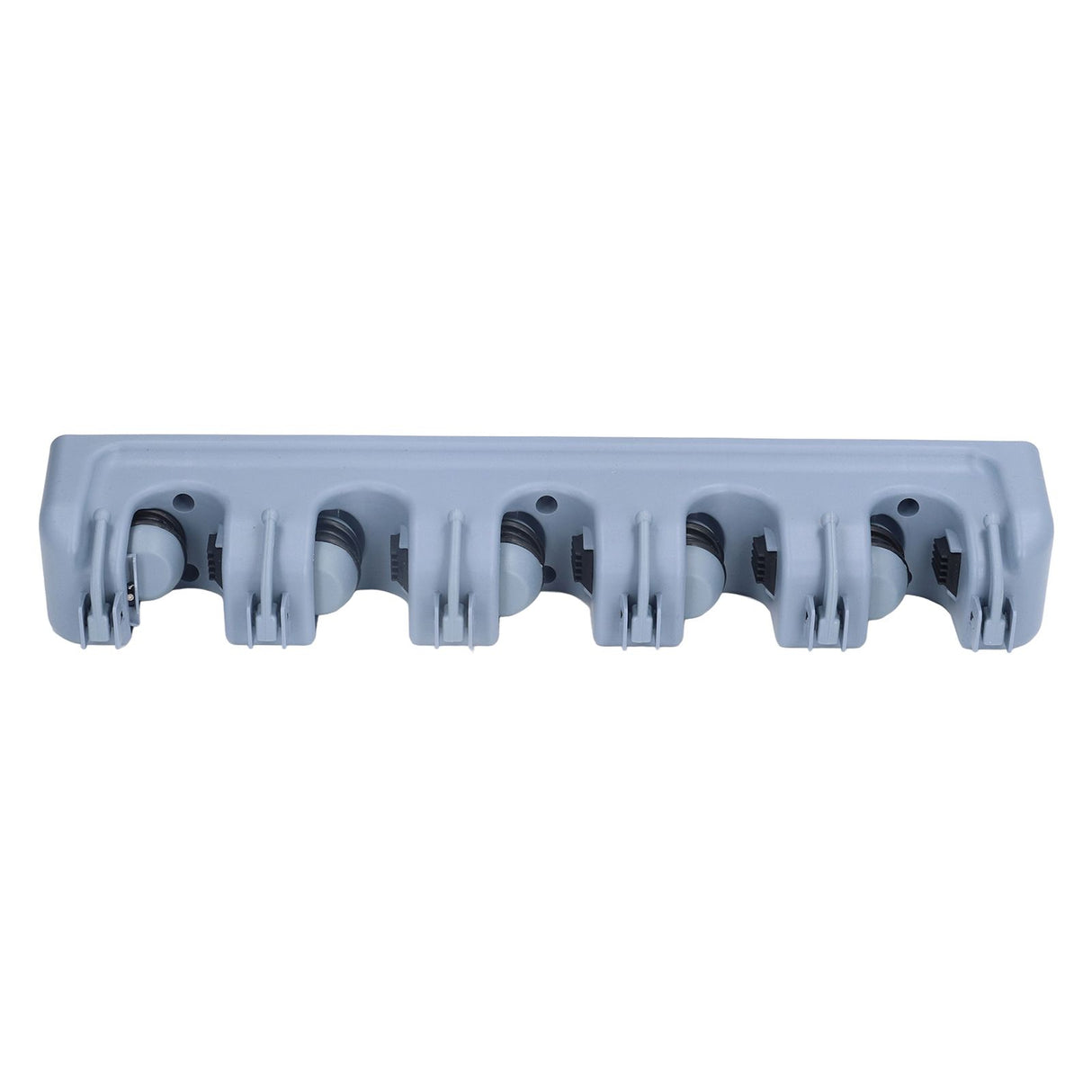 Mop Broom Holder Multifunctional Space Saving Broom Wall Mounted Rack for Kitchen Bathroom Garden Garage A