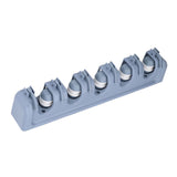 Mop Broom Holder Multifunctional Space Saving Broom Wall Mounted Rack for Kitchen Bathroom Garden Garage B - Extra Image