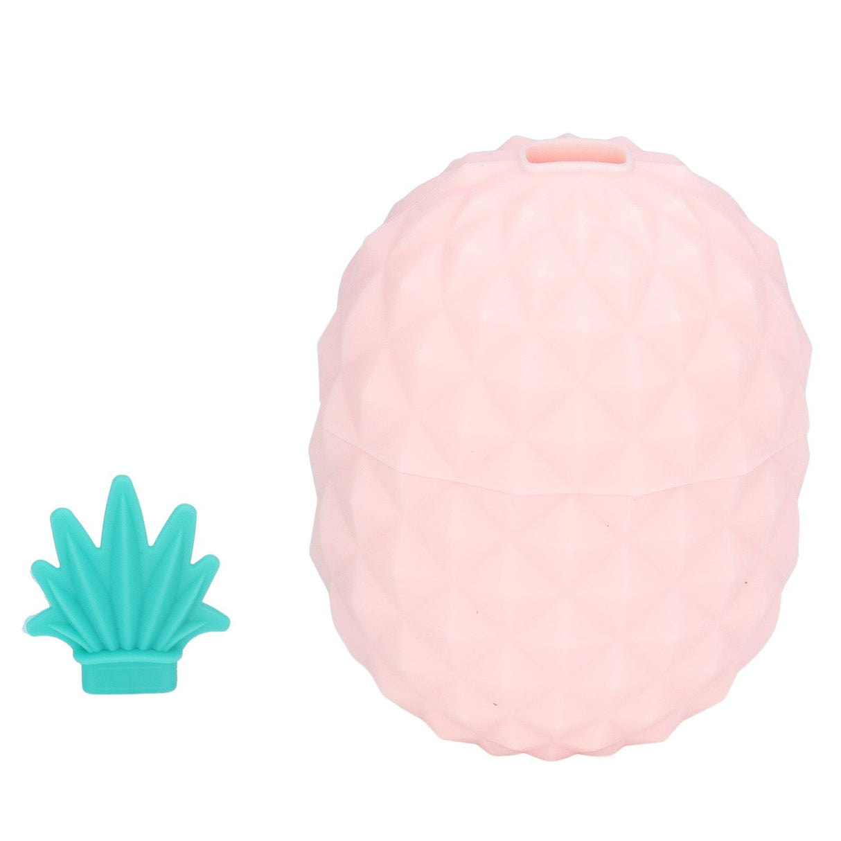Pineapple Style Face Massage Ice Cube Roller Silicone Face Massage Ice Tray Mold Skin Care Beauty Tool Pink