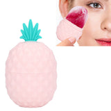 Pineapple Style Face Massage Ice Cube Roller Silicone Face Massage Ice Tray Mold Skin Care Beauty Tool Pink - Extra Image