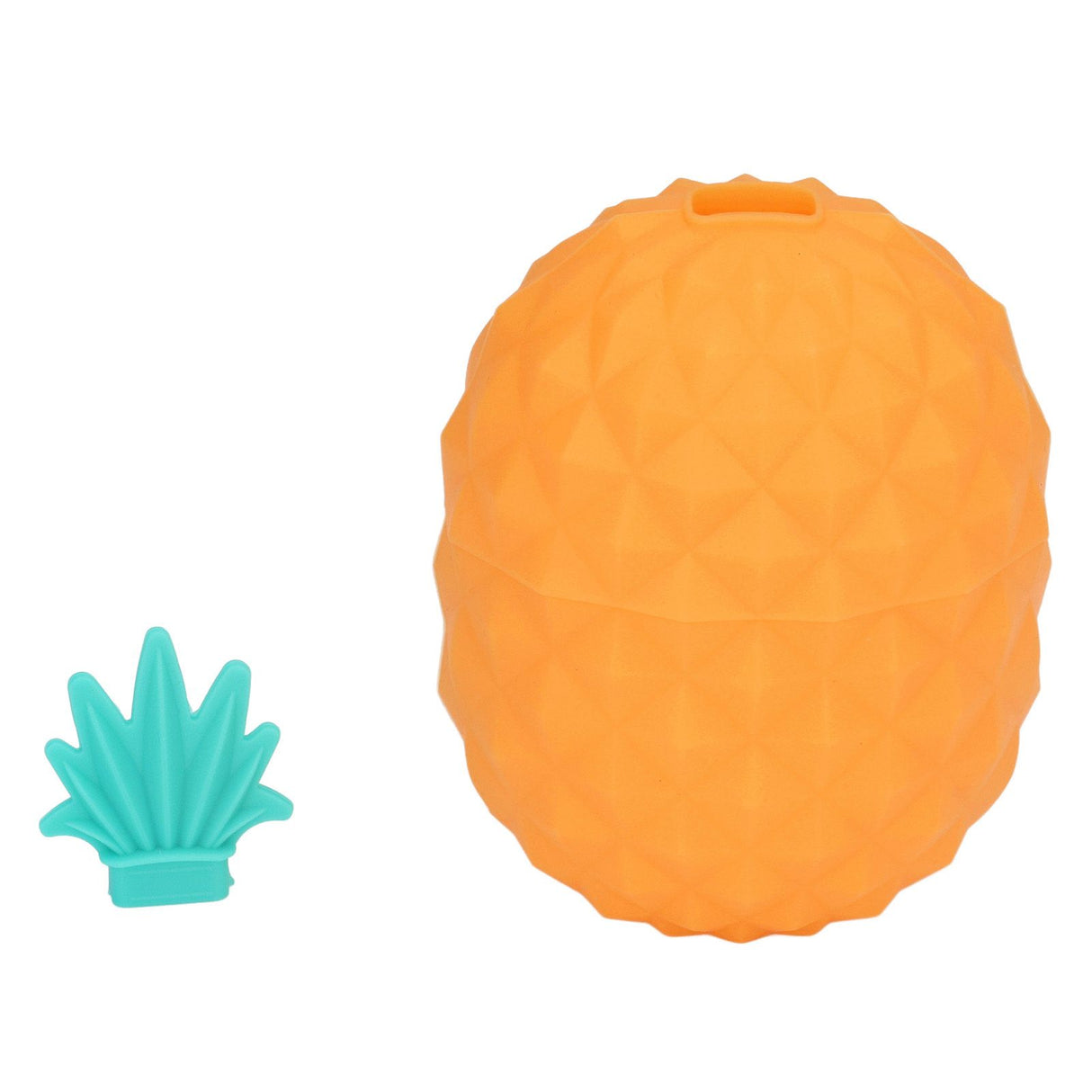 Pineapple Style Face Massage Ice Cube Roller Silicone Face Massage Ice Tray Mold Skin Care Beauty Tool Orange