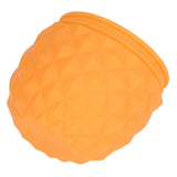Pineapple Style Face Massage Ice Cube Roller Silicone Face Massage Ice Tray Mold Skin Care Beauty Tool Orange - Extra Image
