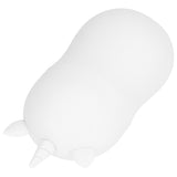 Ice Massage Roller Silica Gel Face Massage Shrink Pore Portable Facial Ice Roller Skin Care Ice Cube Tray White - Top-Down View