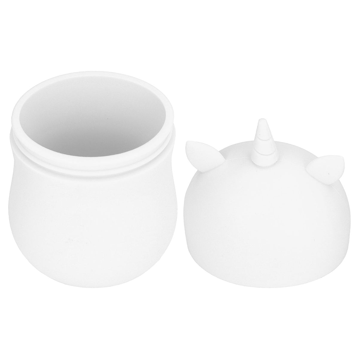 Ice Massage Roller Silica Gel Face Massage Shrink Pore Portable Facial Ice Roller Skin Care Ice Cube Tray White