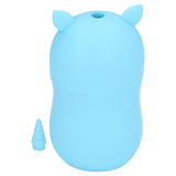 Ice Massage Roller Silica Gel Face Massage Shrink Pore Portable Facial Ice Roller Skin Care Ice Cube Tray Blue - 45-Degree Angle