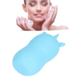 Ice Massage Roller Silica Gel Face Massage Shrink Pore Portable Facial Ice Roller Skin Care Ice Cube Tray Blue
