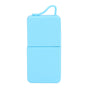 Ice Face Eye Roller Silicone Face Massage Ice Cube Roller Mold Skin Care Beauty Tool blue