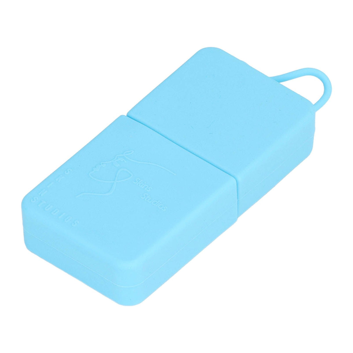 Ice Face Eye Roller Silicone Face Massage Ice Cube Roller Mold Skin Care Beauty Tool blue