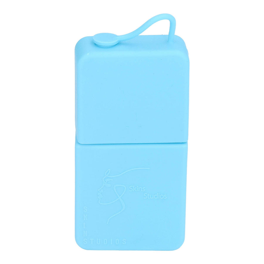 Ice Face Eye Roller Silicone Face Massage Ice Cube Roller Mold Skin Care Beauty Tool blue