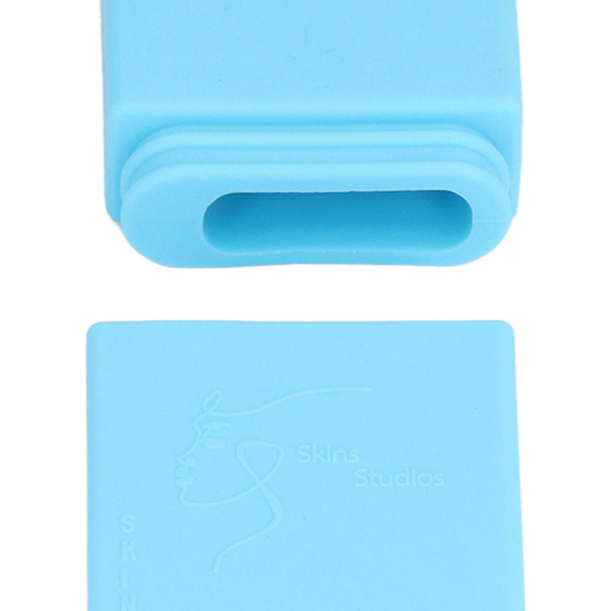 Ice Face Eye Roller Silicone Face Massage Ice Cube Roller Mold Skin Care Beauty Tool blue