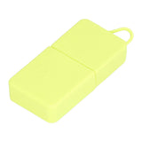Ice Face Eye Roller Silicone Face Massage Ice Cube Roller Mold Skin Care Beauty Tool Fluorescent Yellow