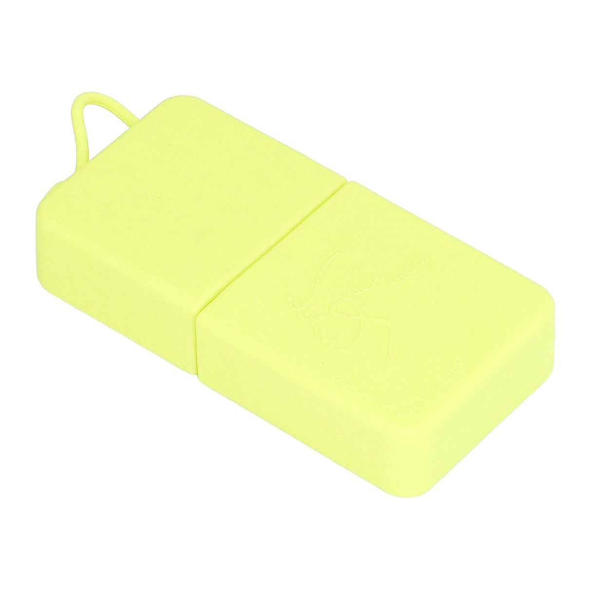 Ice Face Eye Roller Silicone Face Massage Ice Cube Roller Mold Skin Care Beauty Tool Fluorescent Yellow