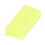 Ice Face Eye Roller Silicone Face Massage Ice Cube Roller Mold Skin Care Beauty Tool Fluorescent Yellow
