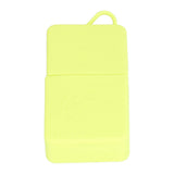 Ice Face Eye Roller Silicone Face Massage Ice Cube Roller Mold Skin Care Beauty Tool Fluorescent Yellow - Rear View