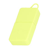 Ice Face Eye Roller Silicone Face Massage Ice Cube Roller Mold Skin Care Beauty Tool Fluorescent Yellow