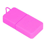 Ice Face Eye Roller Silicone Face Massage Ice Cube Roller Mold Skin Care Beauty Tool Rose Red
