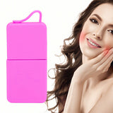 Ice Face Eye Roller Silicone Face Massage Ice Cube Roller Mold Skin Care Beauty Tool Rose Red - Extra Image