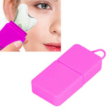Ice Face Eye Roller Silicone Face Massage Ice Cube Roller Mold Skin Care Beauty Tool Rose Red