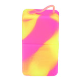 Ice Face Eye Roller Silicone Face Massage Ice Cube Roller Mold Skin Care Beauty Tool Rose Red Yellow Color - Close-Up Angle